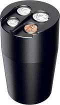 Coin Holder for Car Large Capacity Change Organizer - Up to 240 Coins