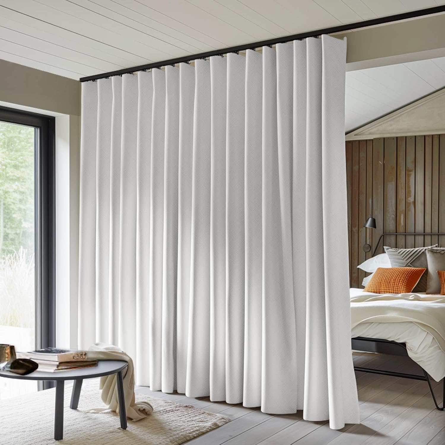 Room Divider Curtains for Total Blackout and Noise Reduction