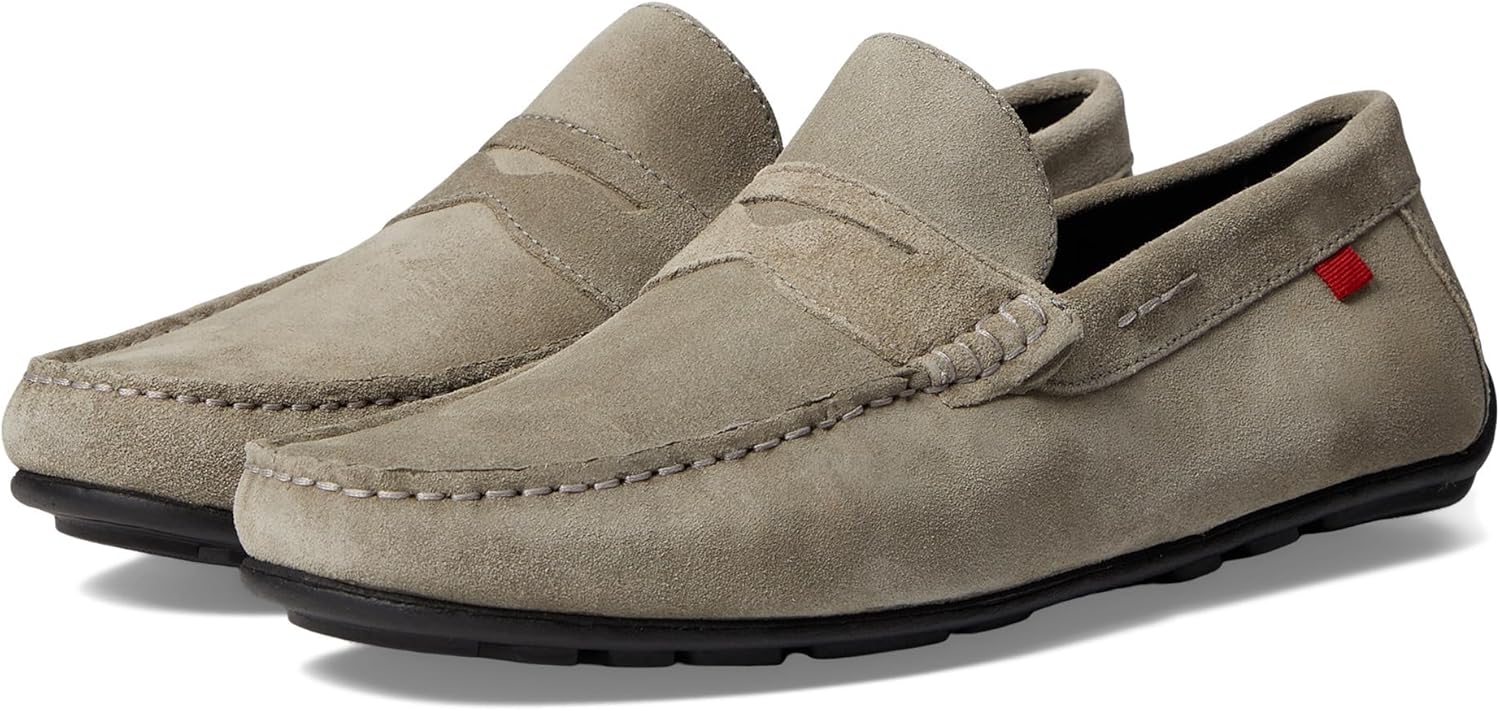 Marc Joseph New York Men's Leather Casual Slip On Penny Loafers