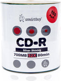Smart Buy Shiny Silver Top CD-R 1000-Pack - Bulk Archival Discs