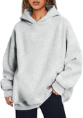 Trendy Queen Oversized Hoodie: Cozy Fleece for Fall/Winter