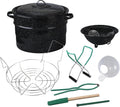 Granite Ware 9 Piece Enamelware Water Bath Canning Pot - Starter Kit