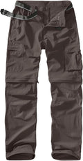Mens Hiking Pants Convertible Quick Dry Zip Off (Style SSFY)