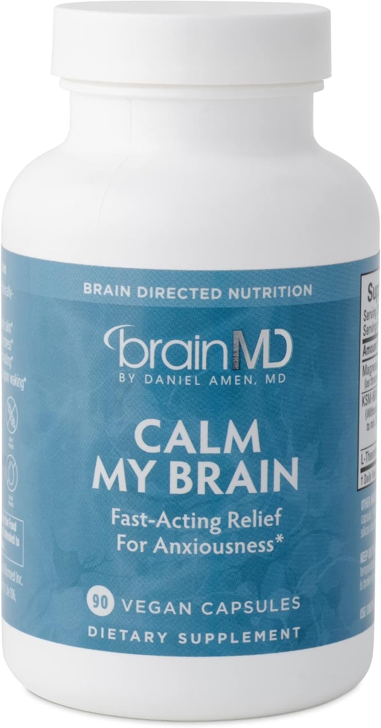 Calm My Brain - Fast-Acting Vegan Capsules for Relaxation