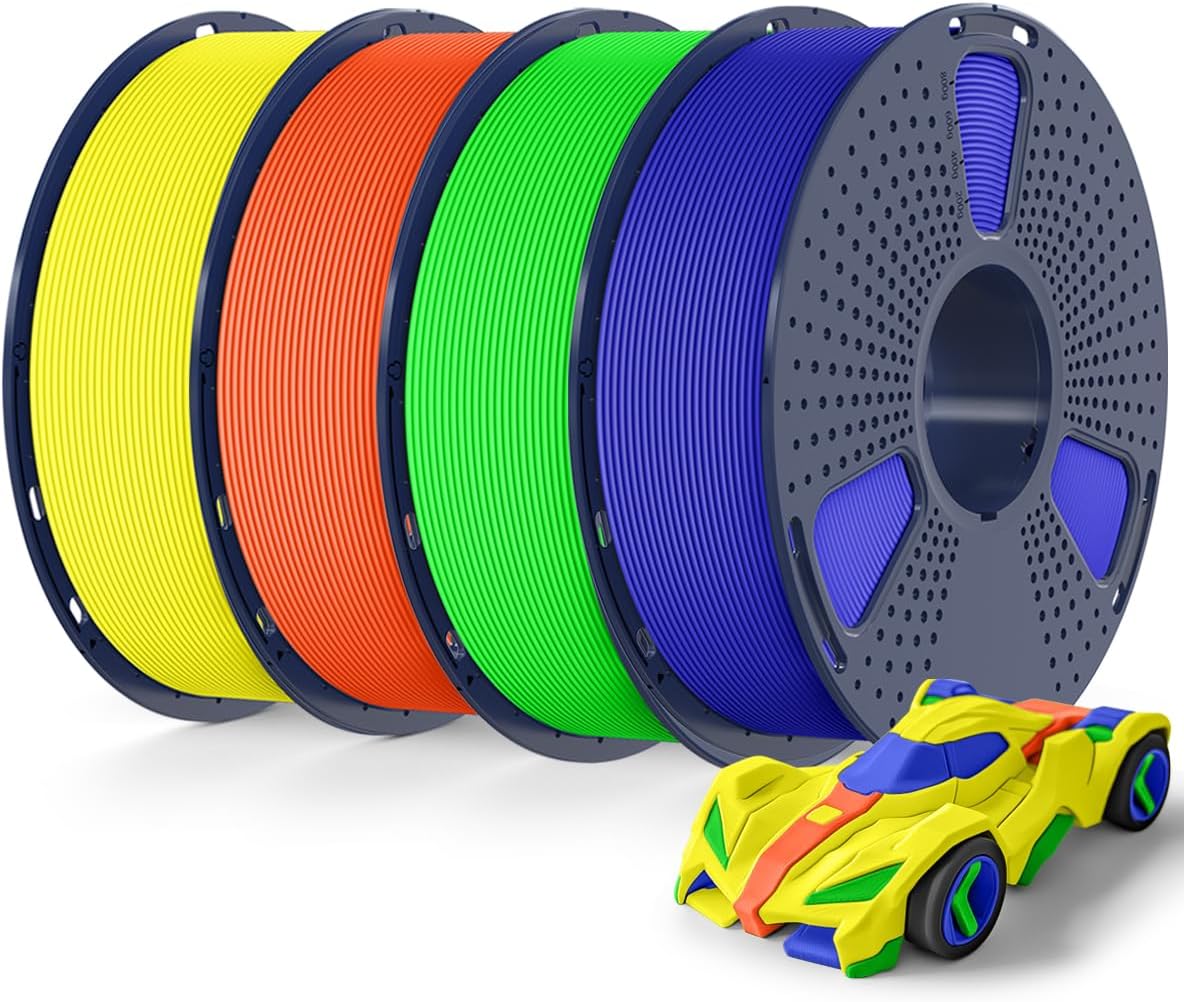 High Speed PETG Filament for 3D Printing - 4KG Bundle