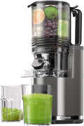 J8 Cold Press Juicer 6.5in Wide Feed Chute - High Yield Slow Juicer