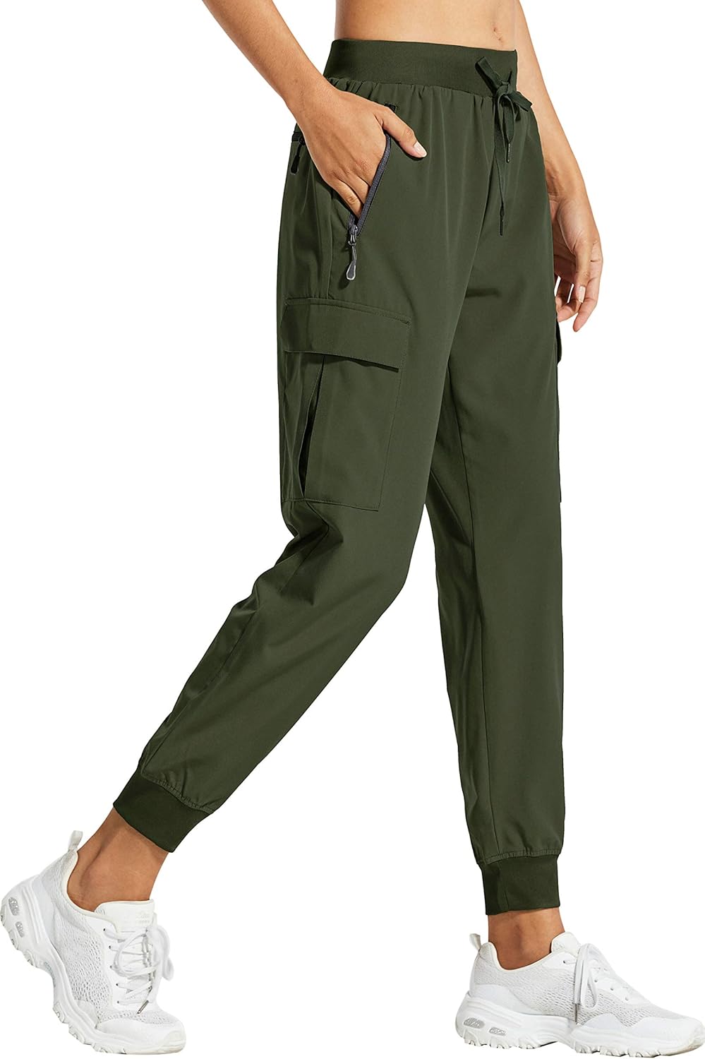 Libin Women's Cargo Joggers Lightweight Quick Dry Hiking Pants