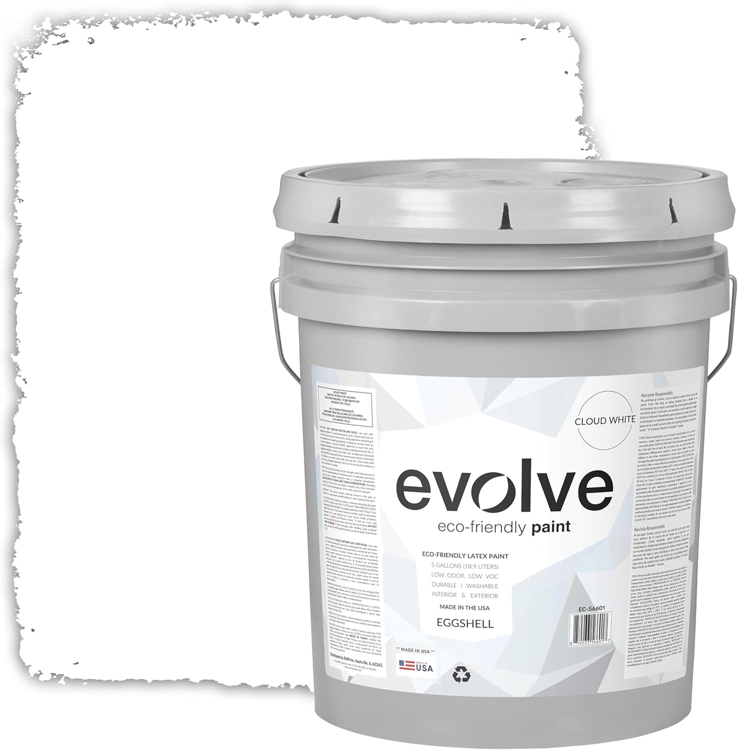 EVOLVE Paint & Primer: Eco-Friendly Low Sheen for All Surfaces