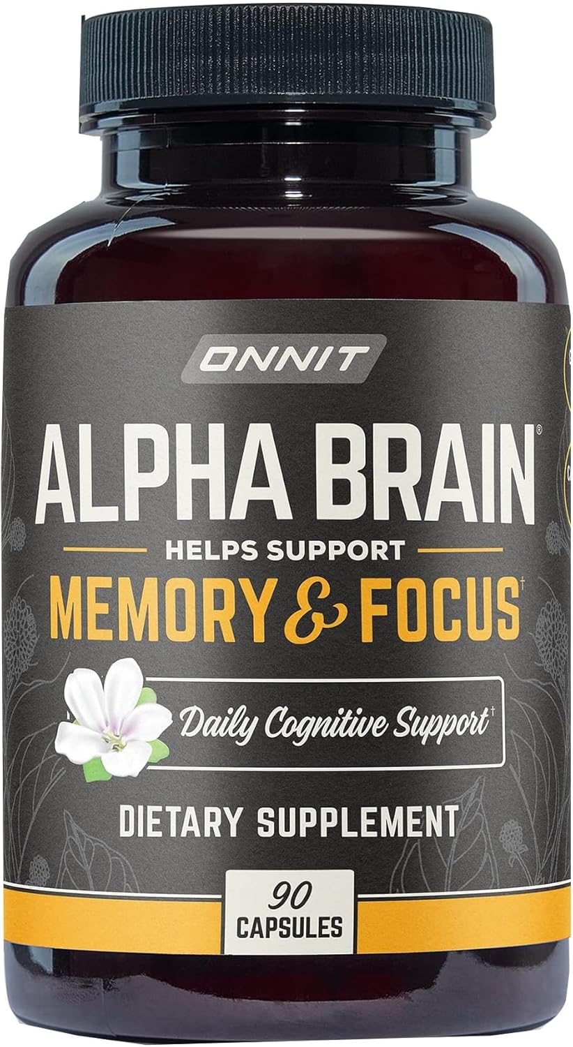 ONN-IT Alpha Brain Nootropic Capsules for Memory and Focus