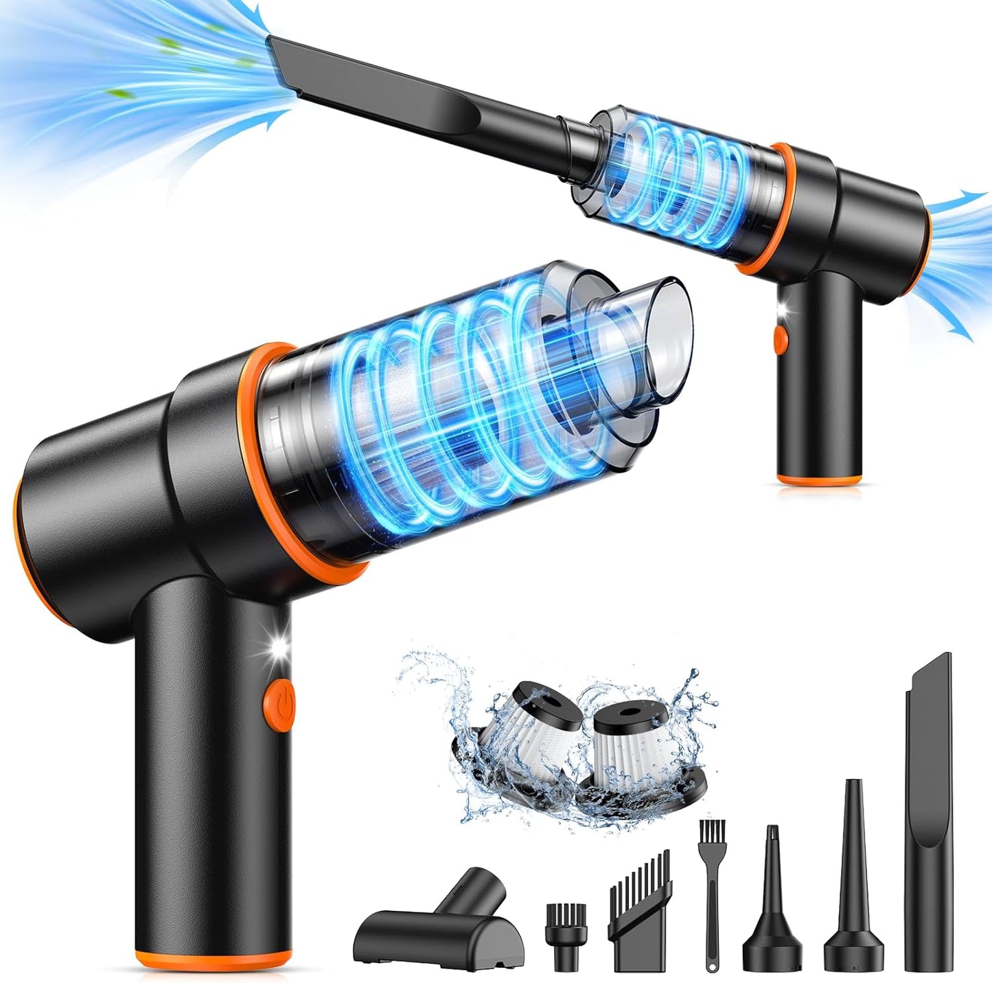 KMM Handheld Car Vacuum Cleaner with 11000PA Suction Power