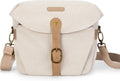BAGSMART Canvas Camera Bag, Stylish Rain Cover Included