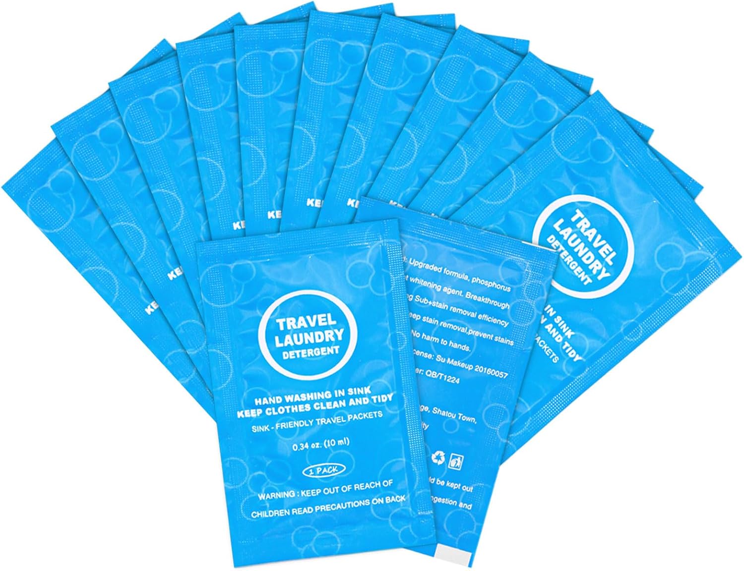 Compact Laundry Detergent Packets - Ultimate Fabric Care