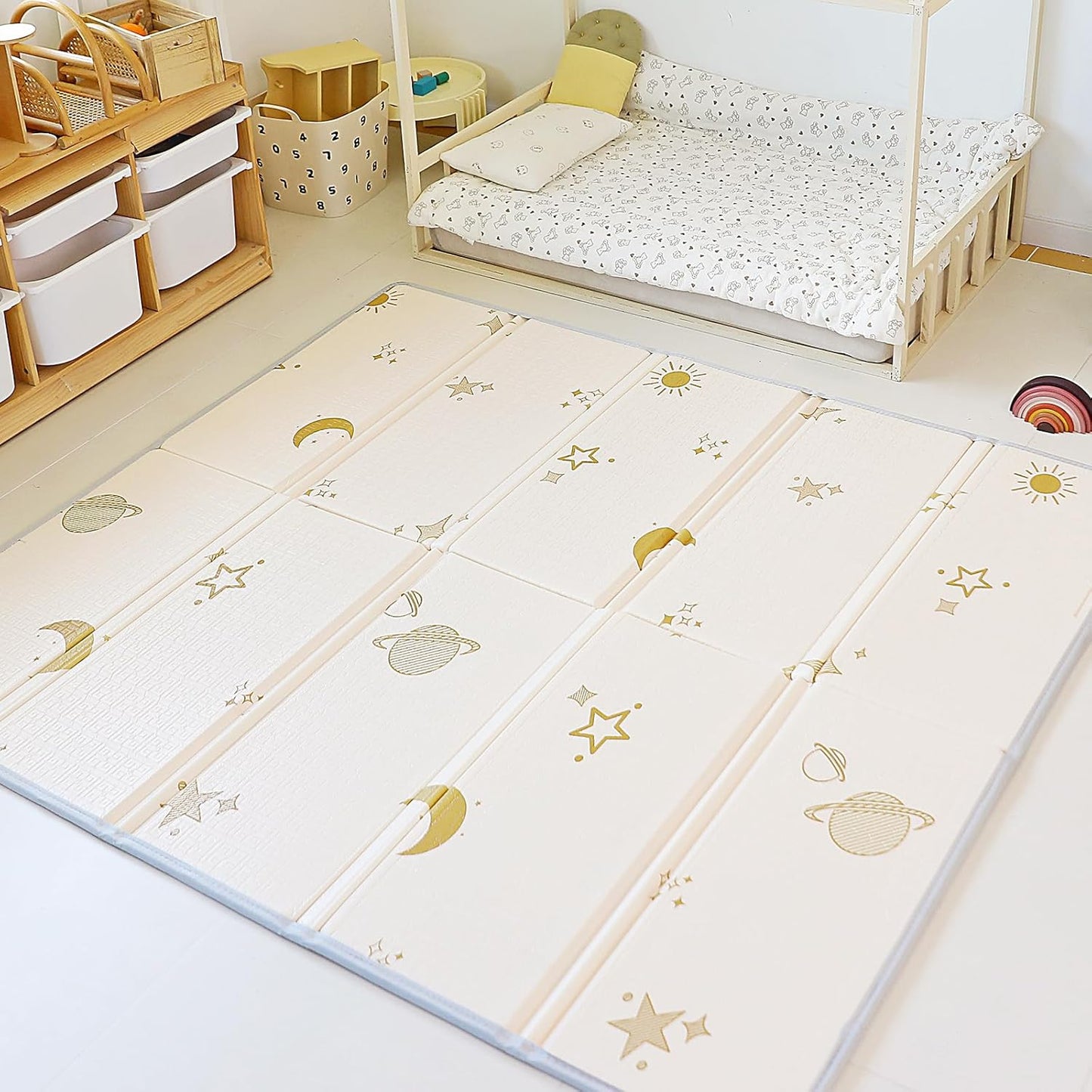 Extra Large Baby Play Mat for Safe Crawling and Fun