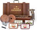 Whiskey Smoking Kit | Torch, Wood Box & 4 Flavors | Premium Bourbon