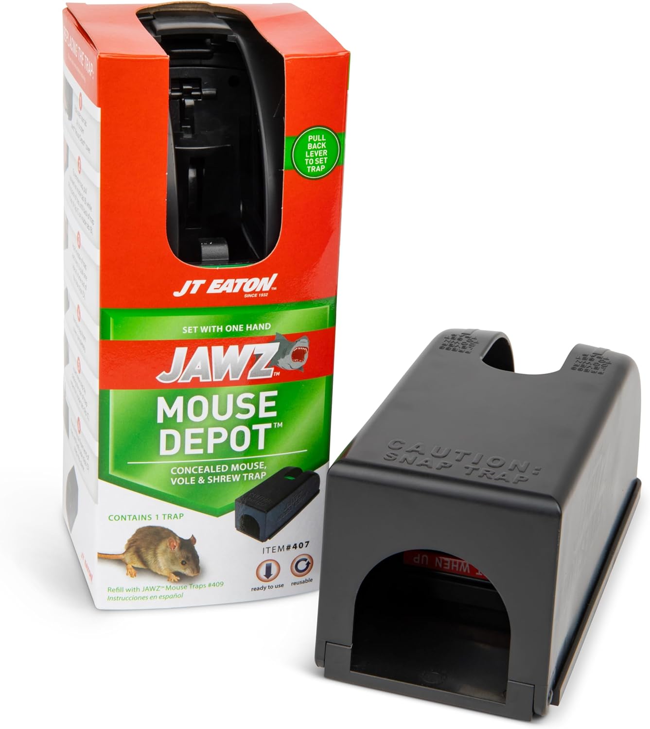 JT Eaton Jawz 407: Powerful Depot Mouse Trap