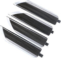 Interior Door Panel Trim Molding Kit Black Wood Grain - Crew Cab Fit
