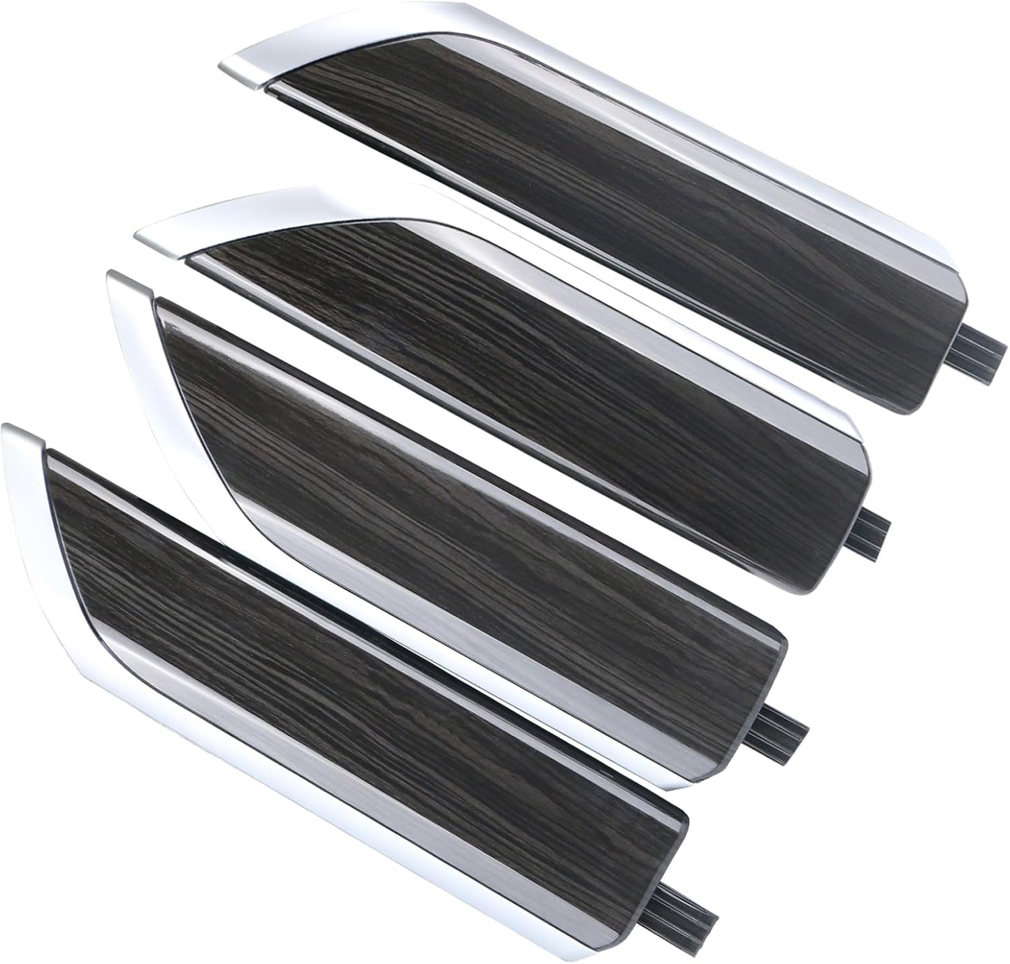 Interior Door Panel Trim Molding Kit for Chevy Silverado 2019-2024