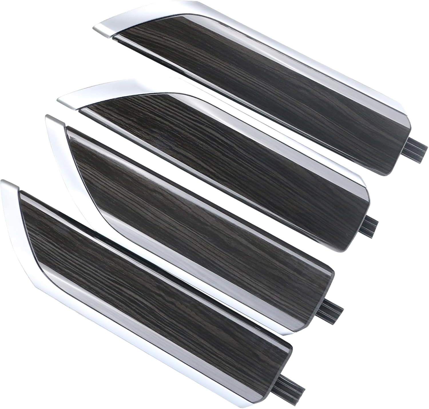 Interior Door Panel Trim Molding Kit for Chevy Silverado 2019-2024