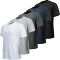 7 Pack Workout Shirts for Men Quick Dry Moisture Wicking (Style 1YR9)