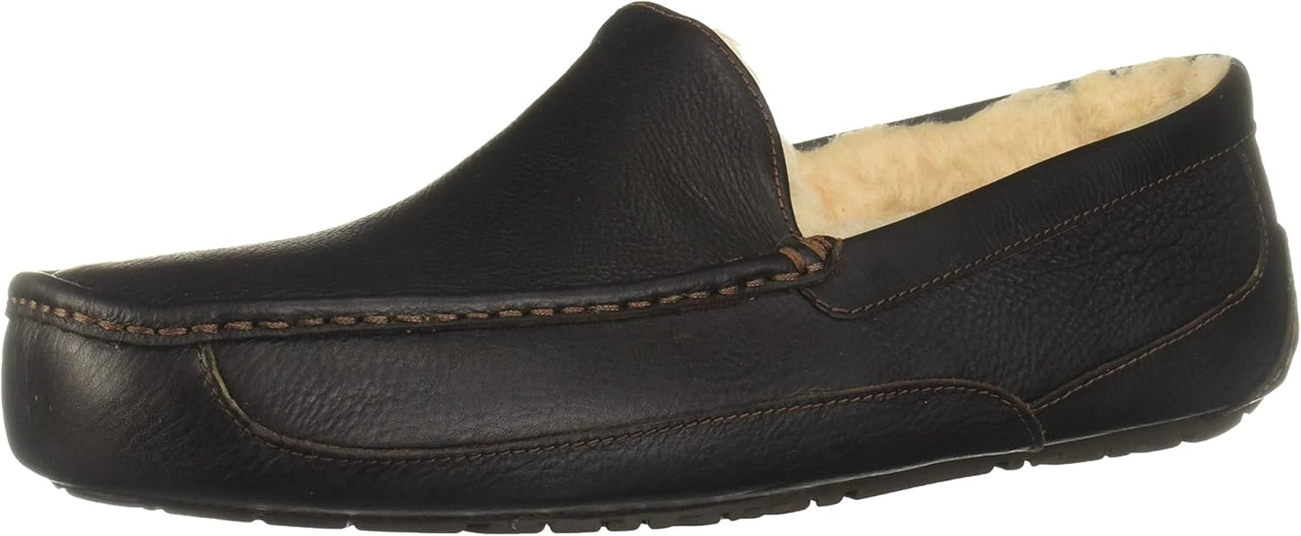 UGG Men's Ascot Slipper - Classic Loafer with Wool Lining