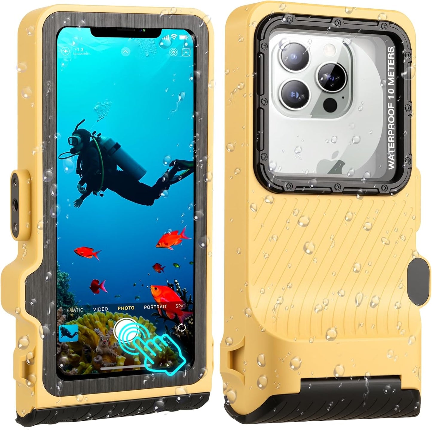Universal Underwater Waterproof Diving Phone Case for iPhone & Samsung