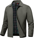 TBMPOY Mens Lightweight Windbreaker Jacket - Water-Resistant Fall Coat