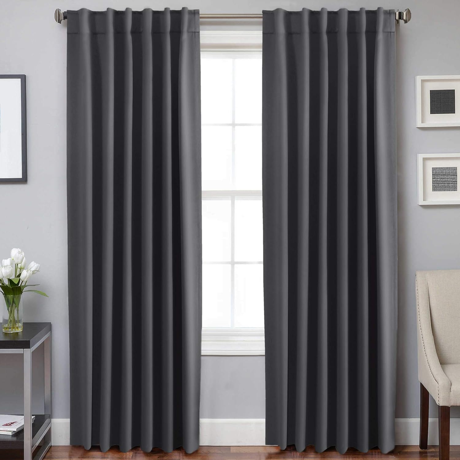 H.VERSAILTEX Blackout Curtains for Living Room and Bedroom