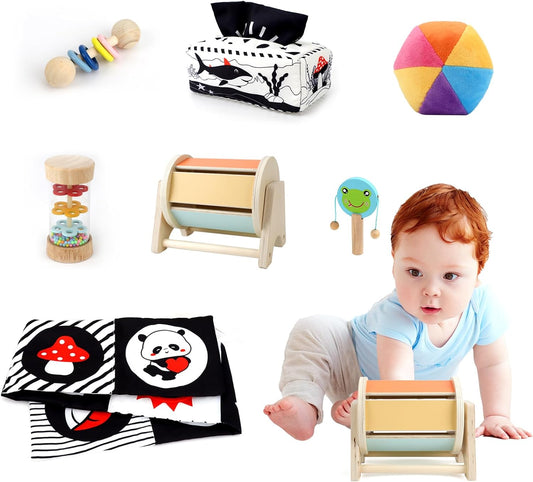 Ultimate Baby Learning Set: Montessori Toys 0-12 Months