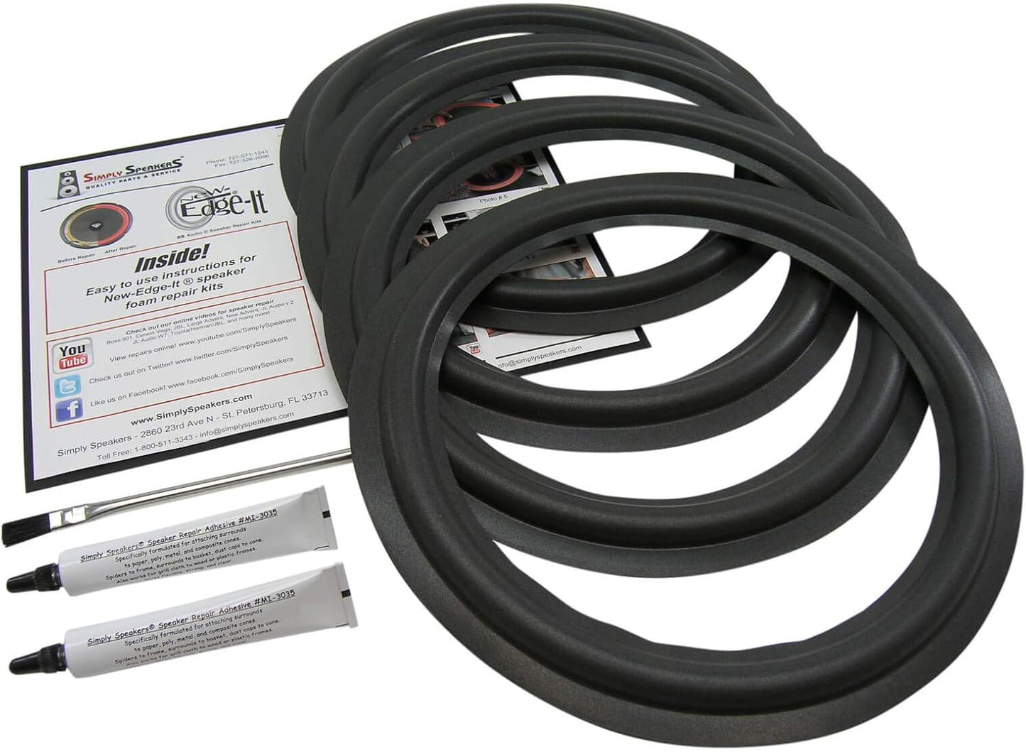 Infinity 12 Inch Kappa Speaker Repair Kit for Quality Sound
