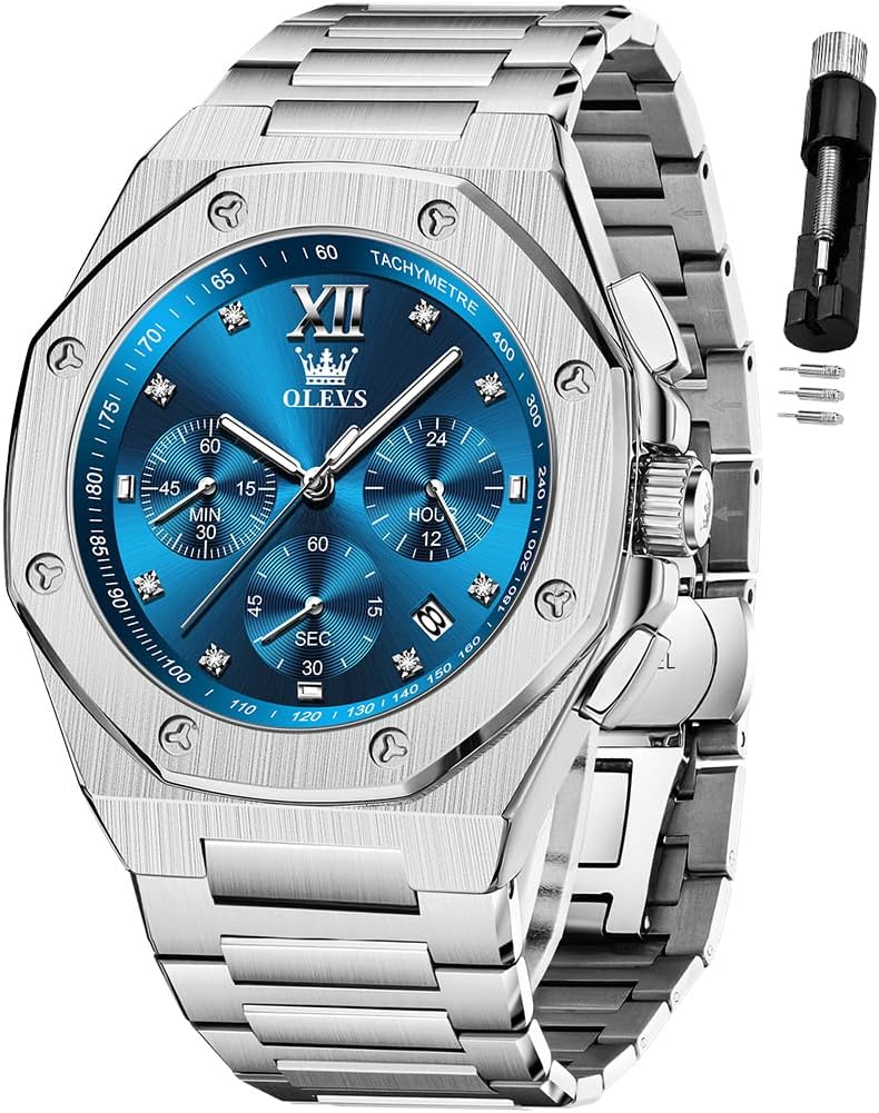 OLEVS Business Dress Watch Waterproof Luminous