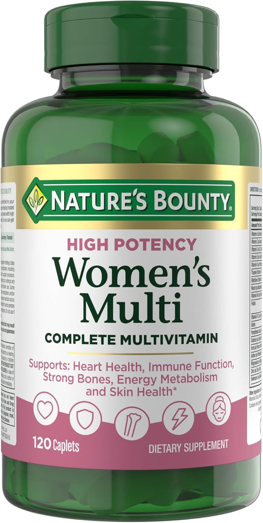 High Potency Womens Complete Multivitamin for Daily Health
