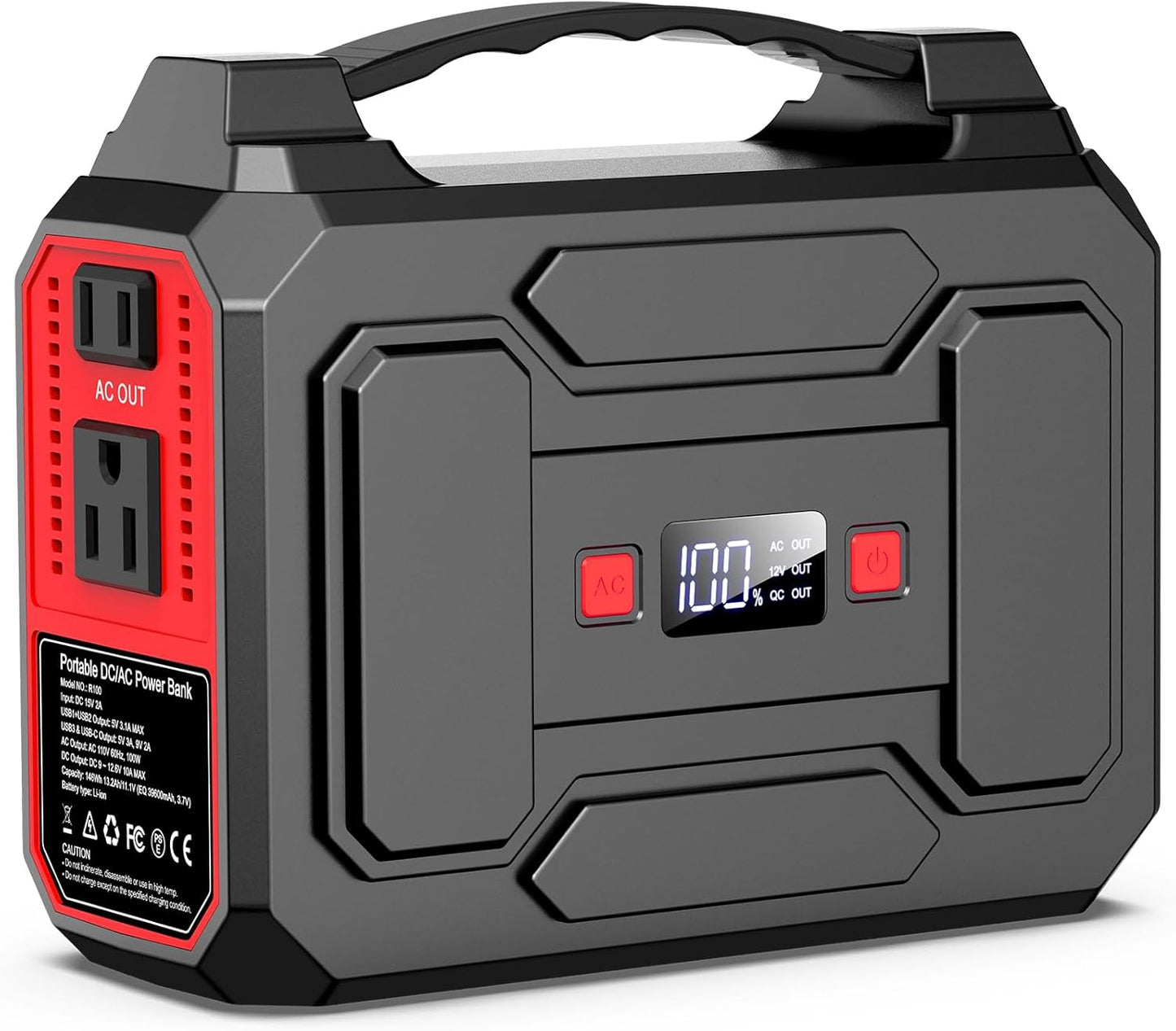 Apowking 146Wh Portable Power Station for Camping and Emergencies