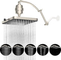 Hibbent Rain Filtered Shower Head 13in High Pressure - Spa Shower