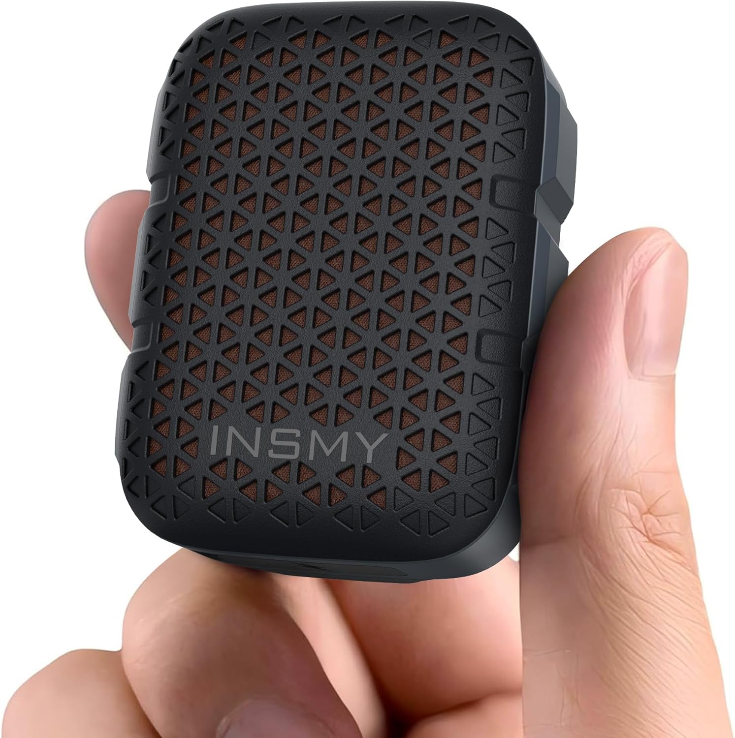 INSMY Waterproof Clip-On Speaker: Clean Sound & Stereo Pair