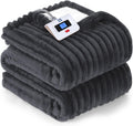 SEALY Electric Blanket Full Size - Reversible Flannel to Sherpa Heated