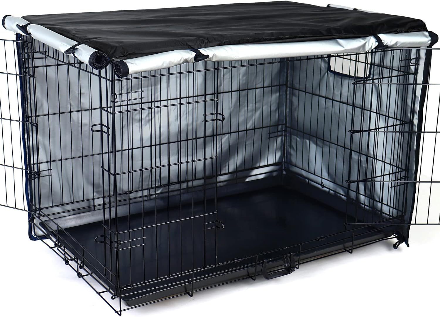 Kefit Dog Crate Cover 54 Inch - Heavy Duty Kennel Protection