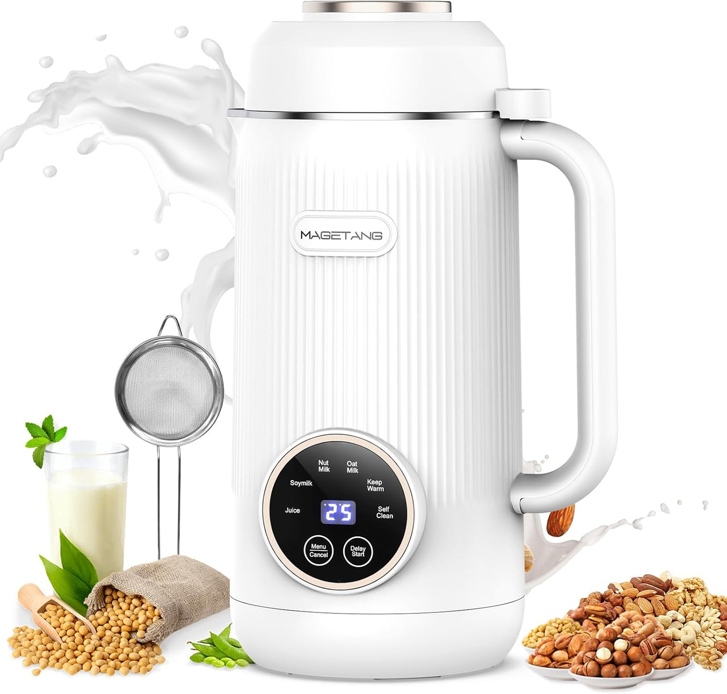 7 in 1 Nut Milk Maker Machine for Homemade Plant-Based Milk