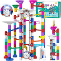 Big Elevator Marble Run Construction Building Blocks Toys