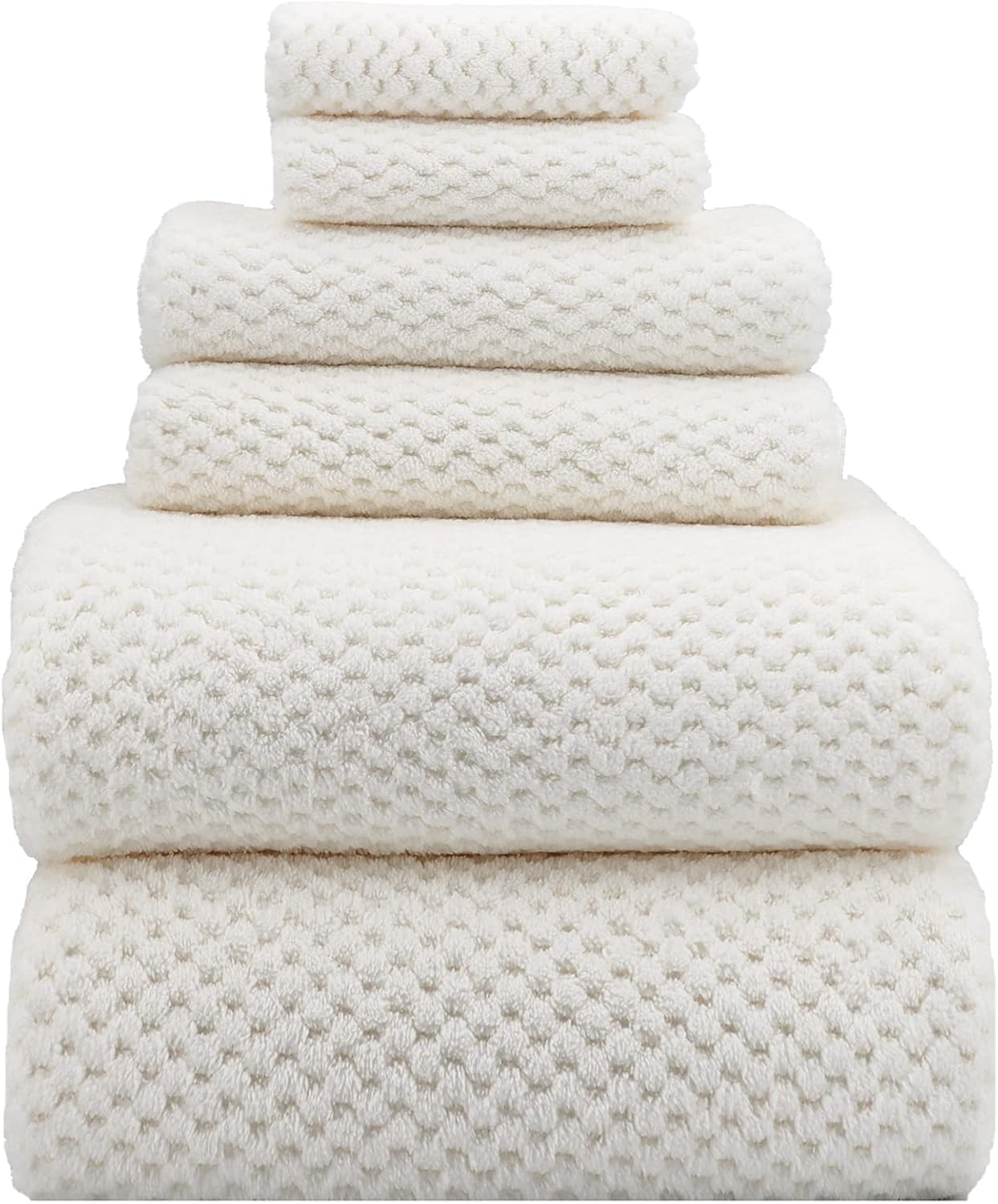 Oversized Bath Sheets Set of 6 - Luxury Microfiber Towels