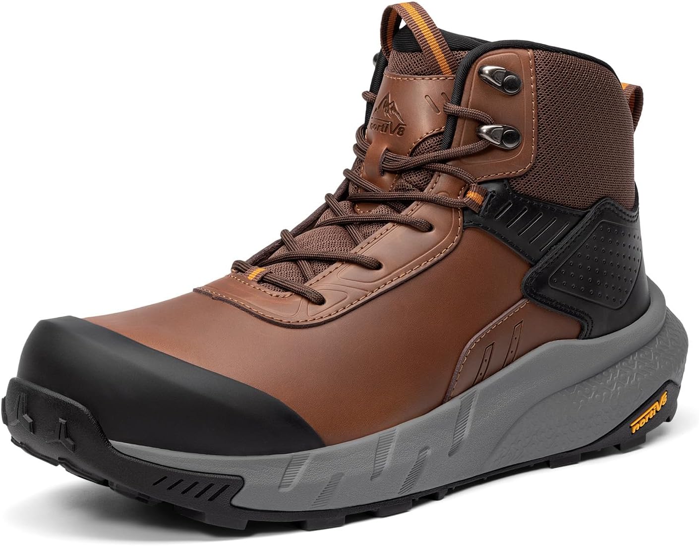 NORTIV 8 Waterproof Lightweight Non-Slip Composite Toe Boots