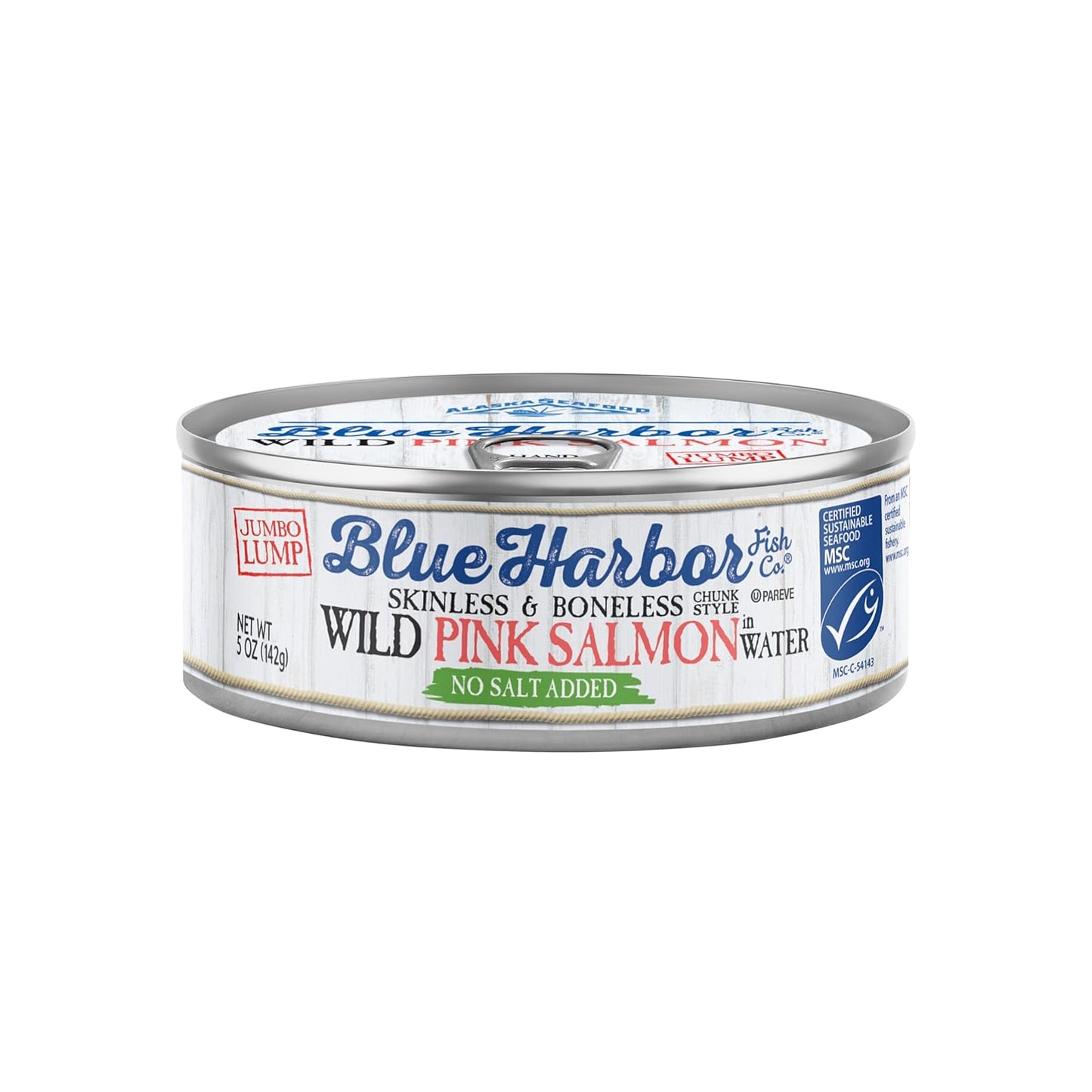 Wild Pink Salmon in Water No Salt Added - 5 oz Can Pack of 12