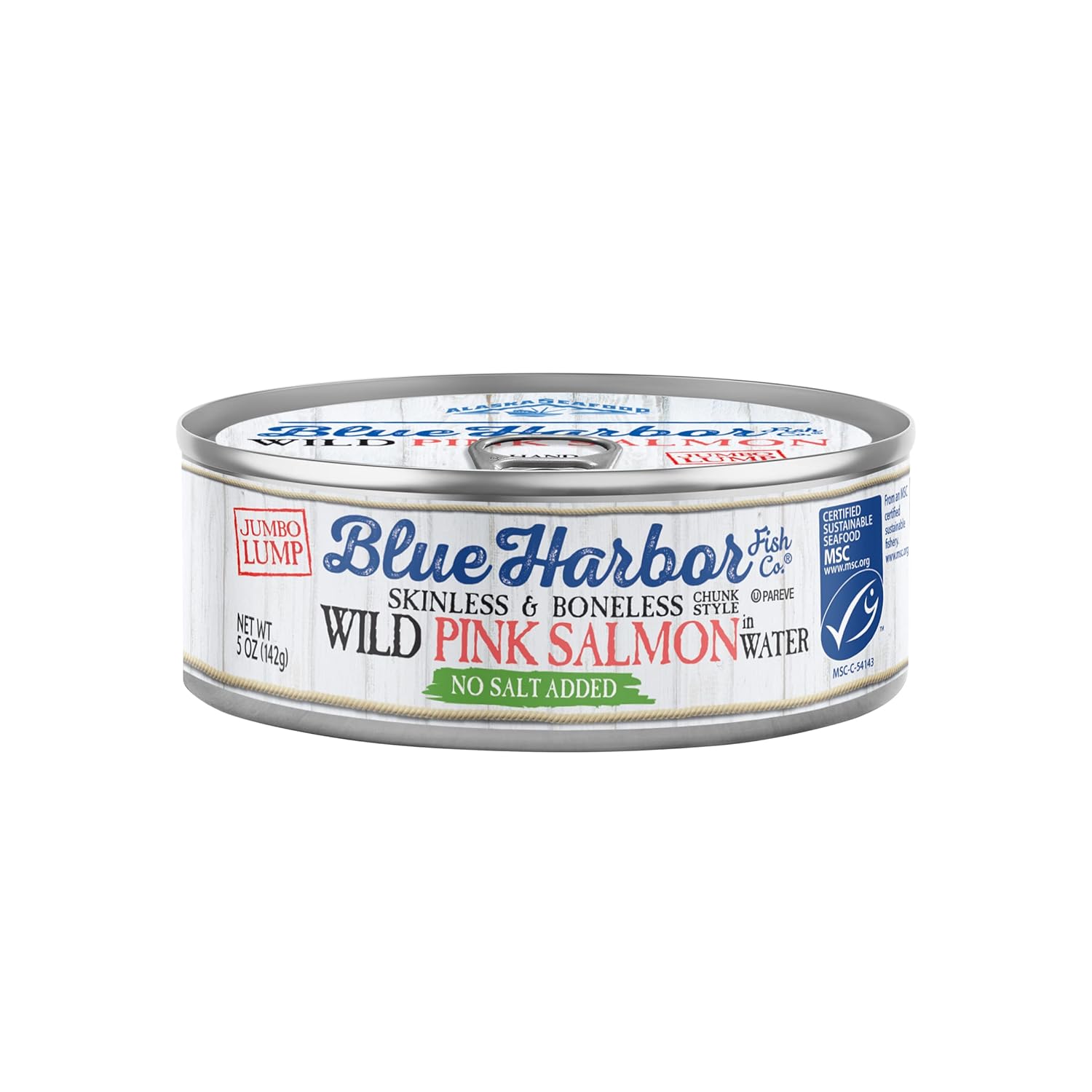 Wild Pink Salmon in Water No Salt Added - 5 oz Can Pack of 12