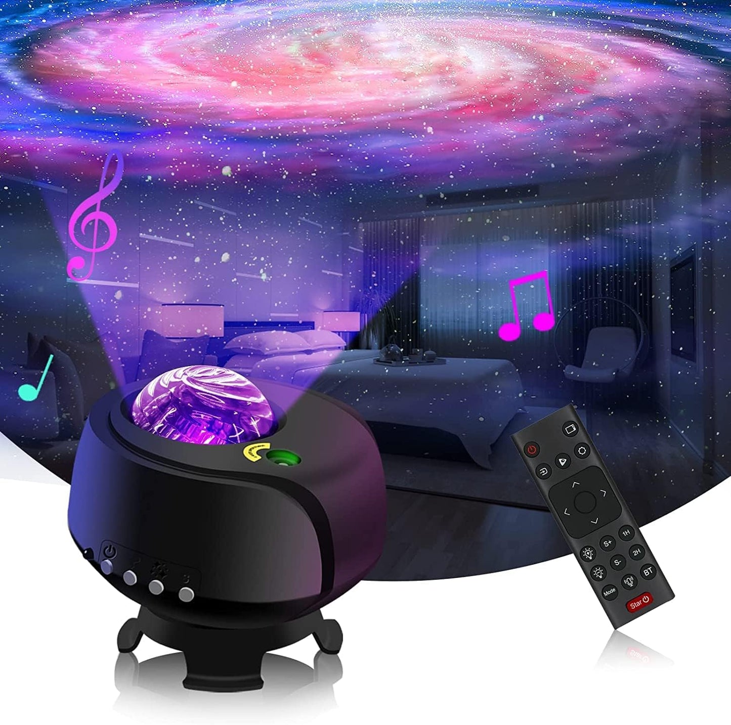 FLITI Galaxy Lights Projector: Maximum Coverage