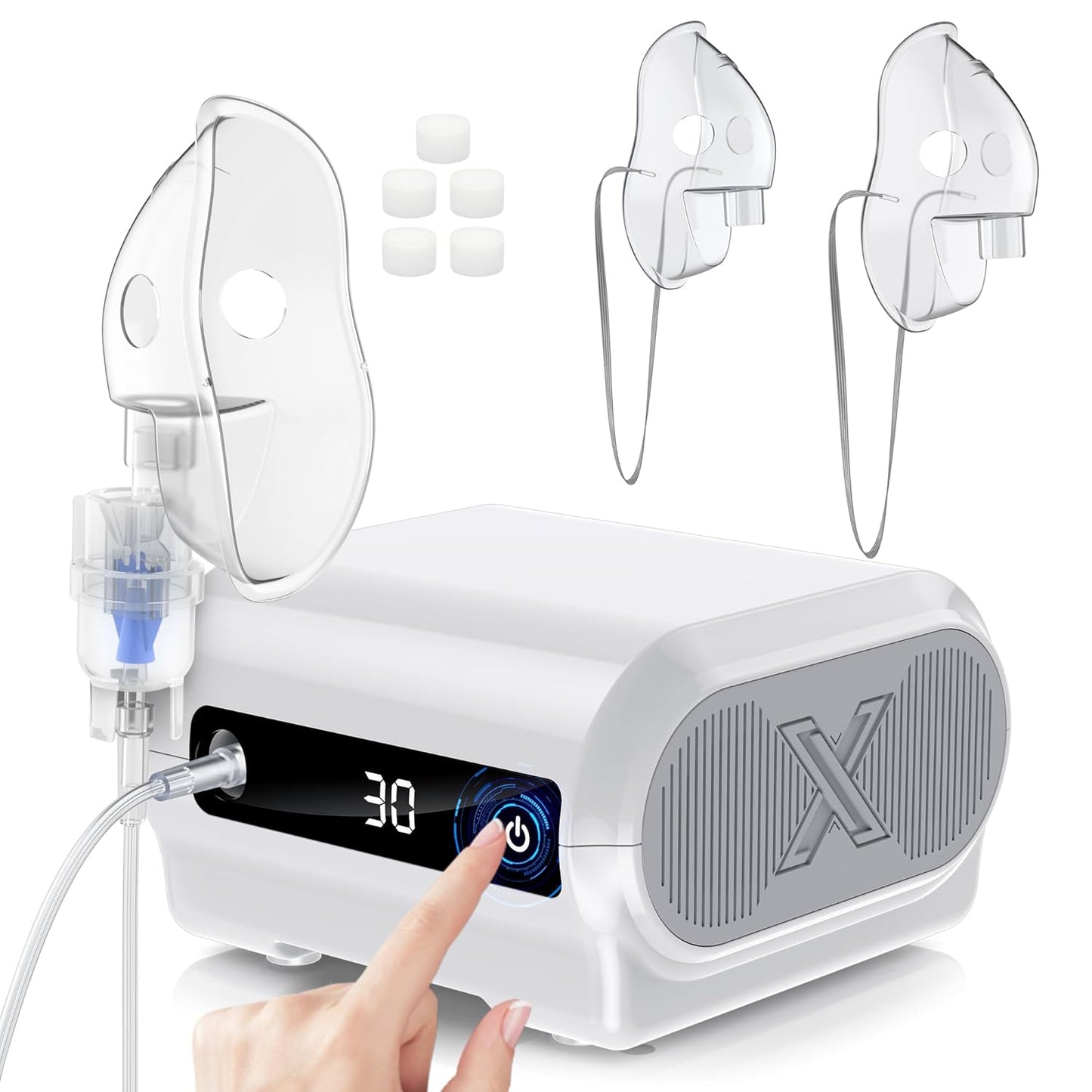 Smart Digital Display Nebulizer Machine for Effective Breathing