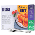 Cheese and Basil Ravioli Entree - Ready-to-Eat Low Calorie Meal