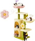Erinnyees Flower Cat Tree 38.2 in - Multi-Level Kitty Tower