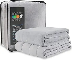 Degrees of Comfort 20 lbs Queen Size Weighted Blanket for Adults