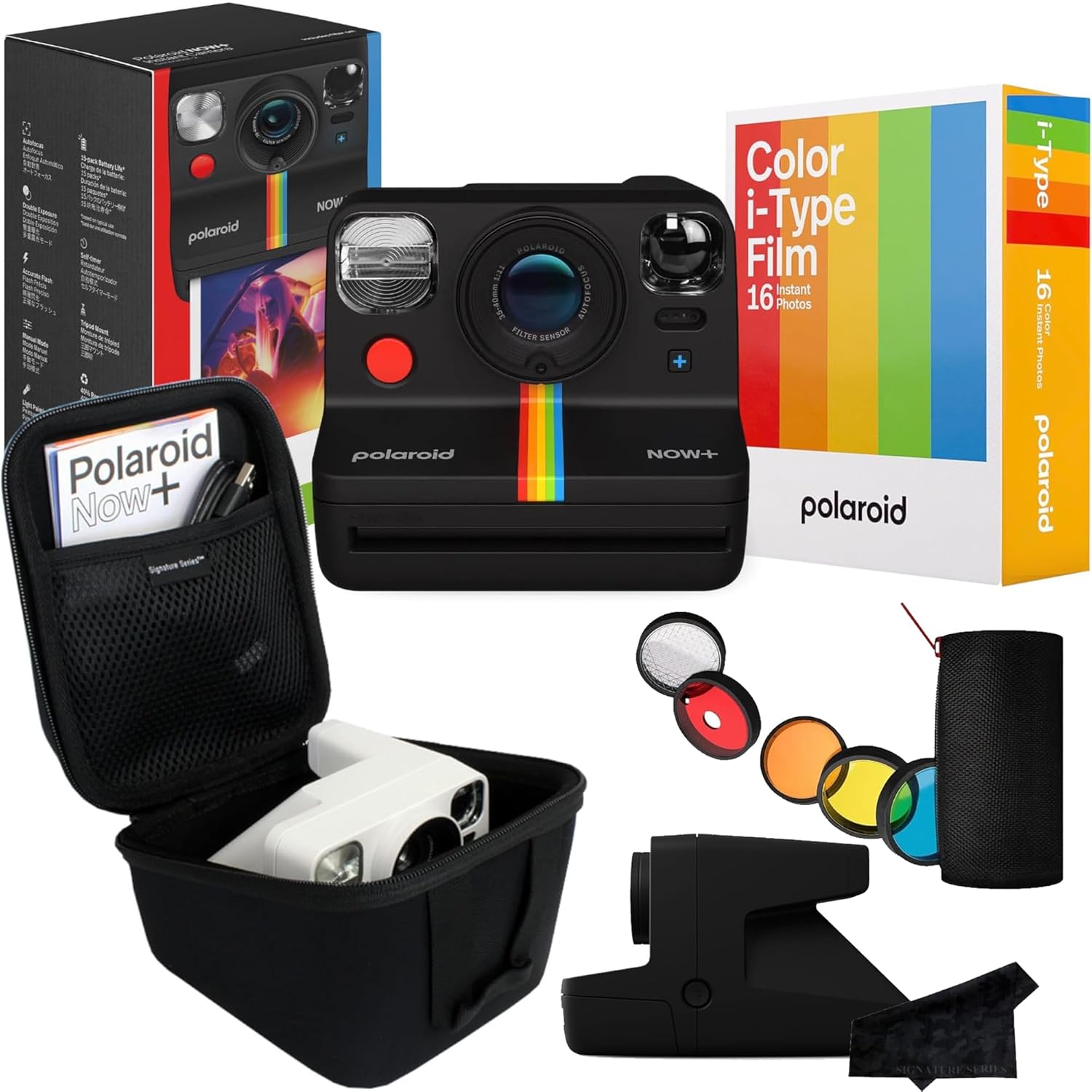 Capture Memories Anywhere | Polaroid Now+ Bluetooth Bundle