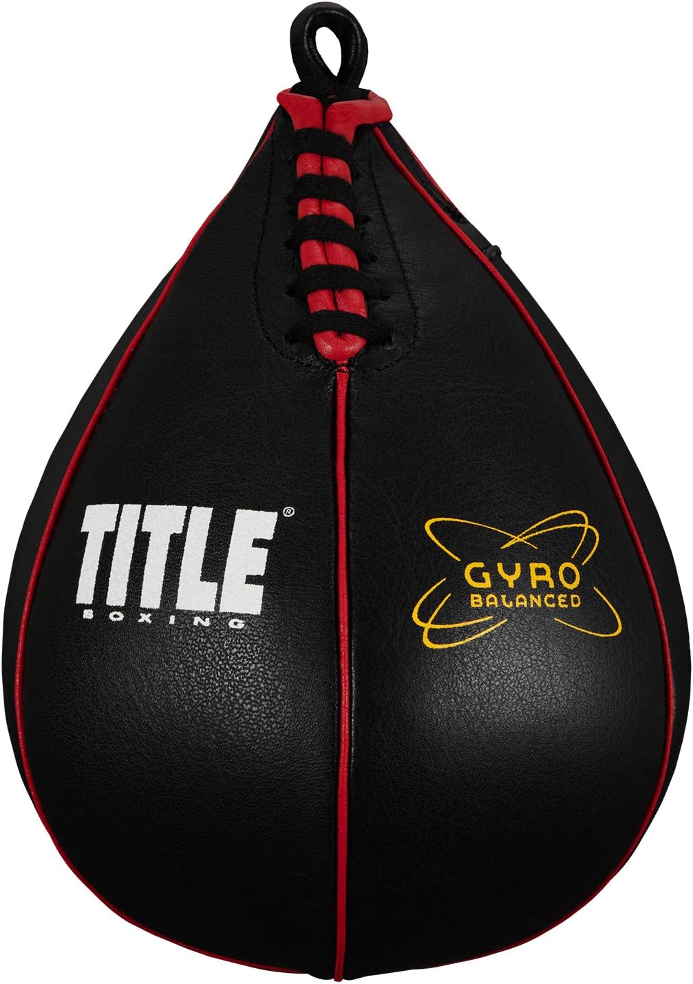 Title Boxing Gyro Balanced Leather Speed Bag: Speed up Your Boxing Skills!