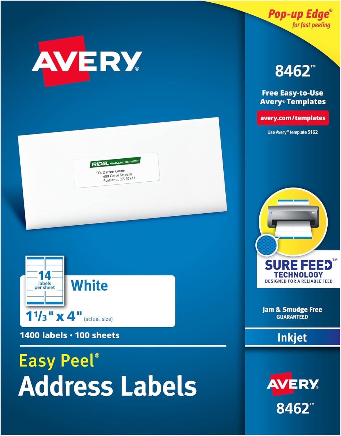 Avery Easy Peel Printable Address Labels for Quick Mailing